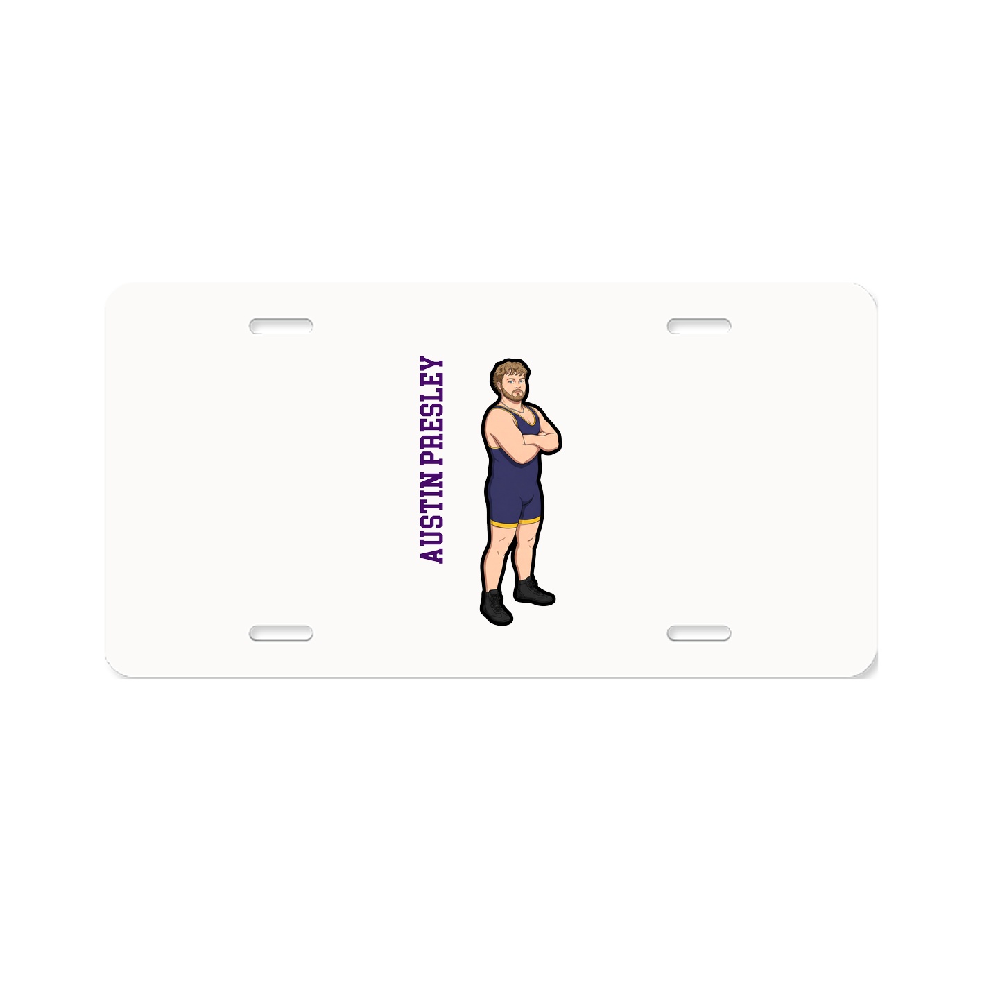 Aluminum License Plate