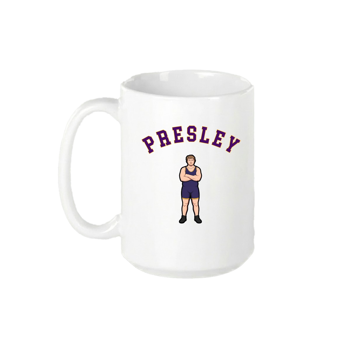15oz Coffee Mug — Shirsey Arch in White