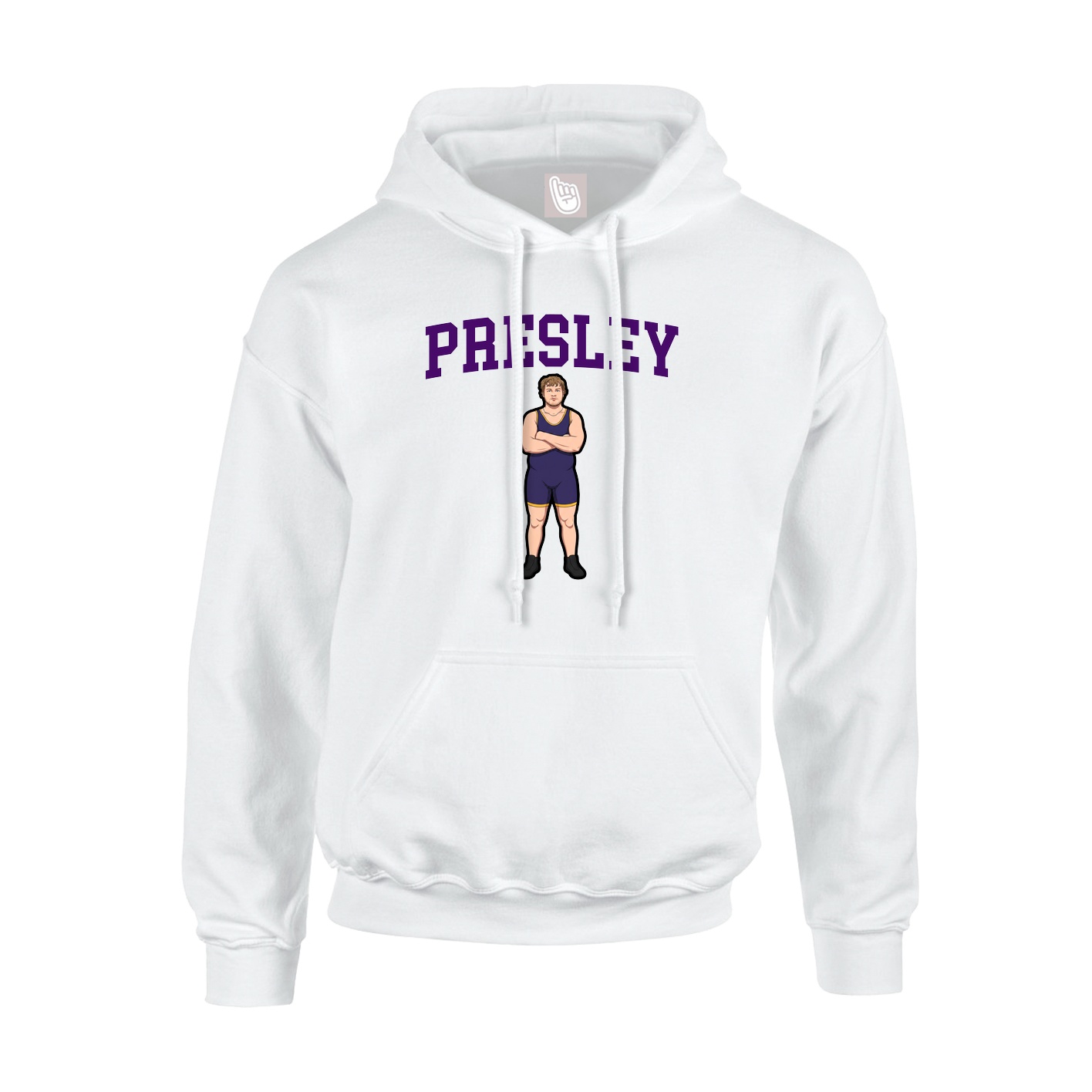 Youth Hoodie — Shirsey in White