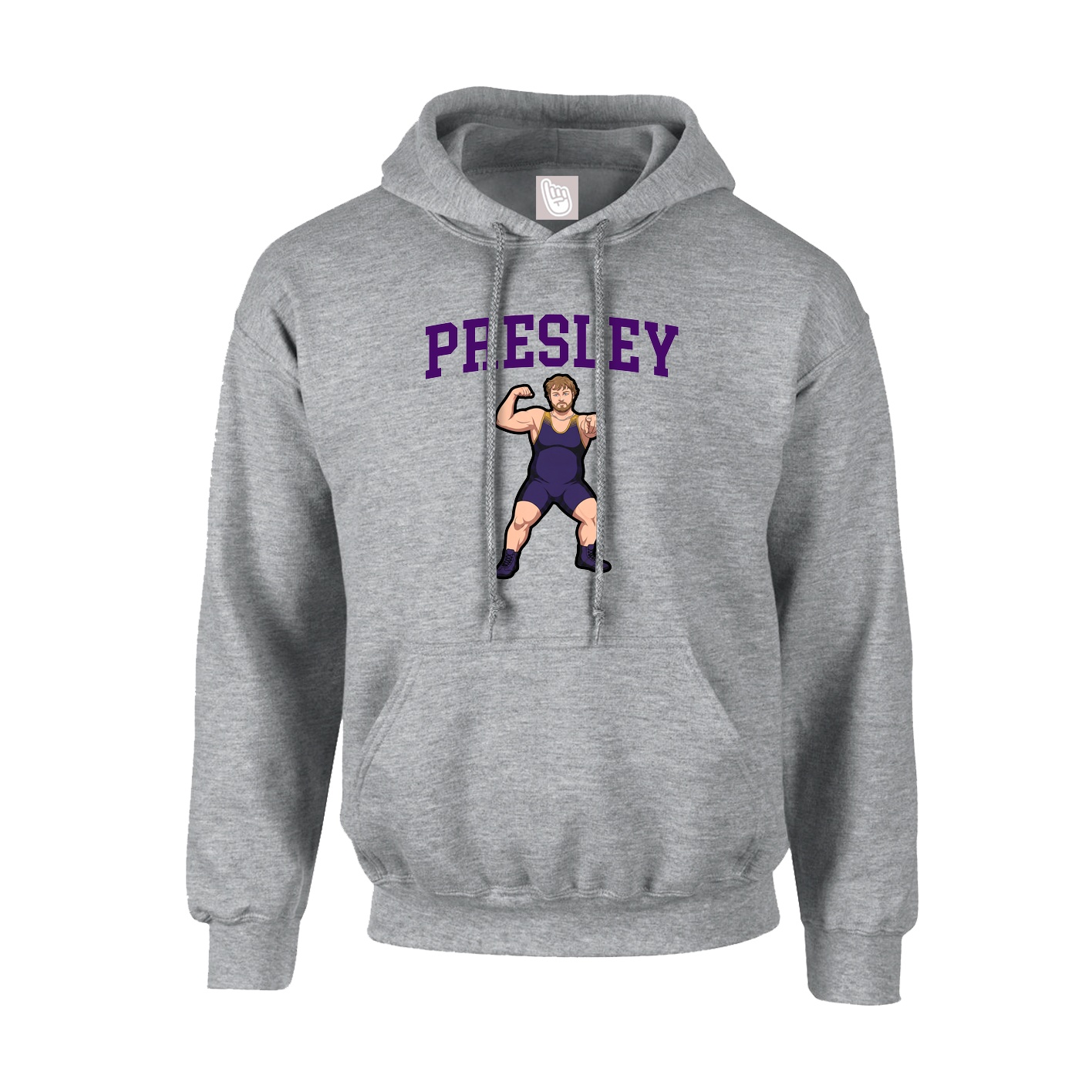 Hoodie — Shirsey in Grey