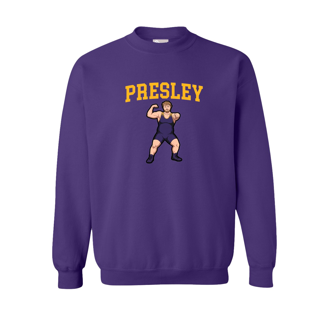 Fleece Crew — Shirsey in Purple
