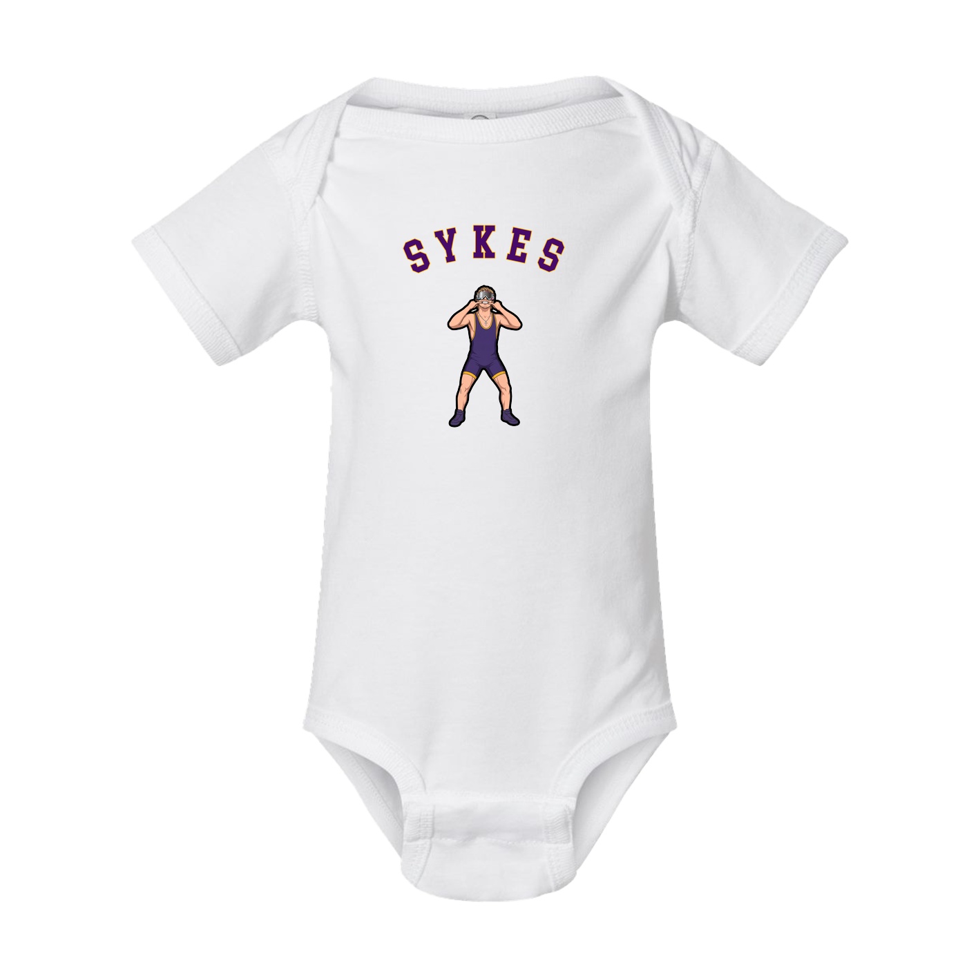 Baby Onesie — Shirsey Arch in White