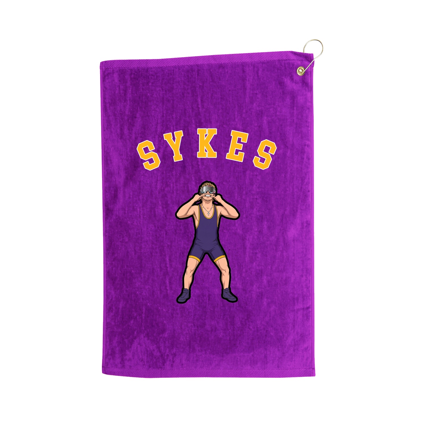 Golf Towel — Shirsey Arch in Purple