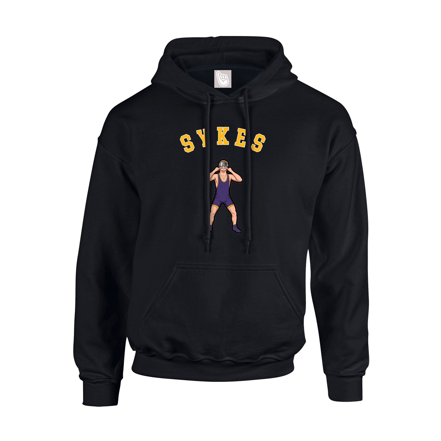 Youth Hoodie — Shirsey Arch in Black
