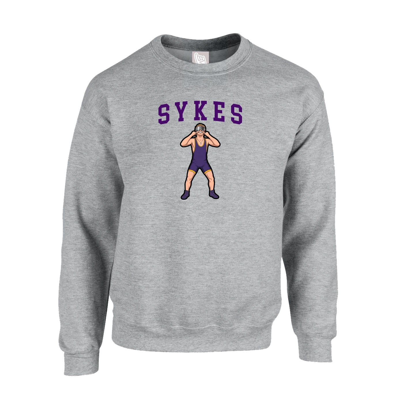 Fleece Crew — Shirsey in Grey