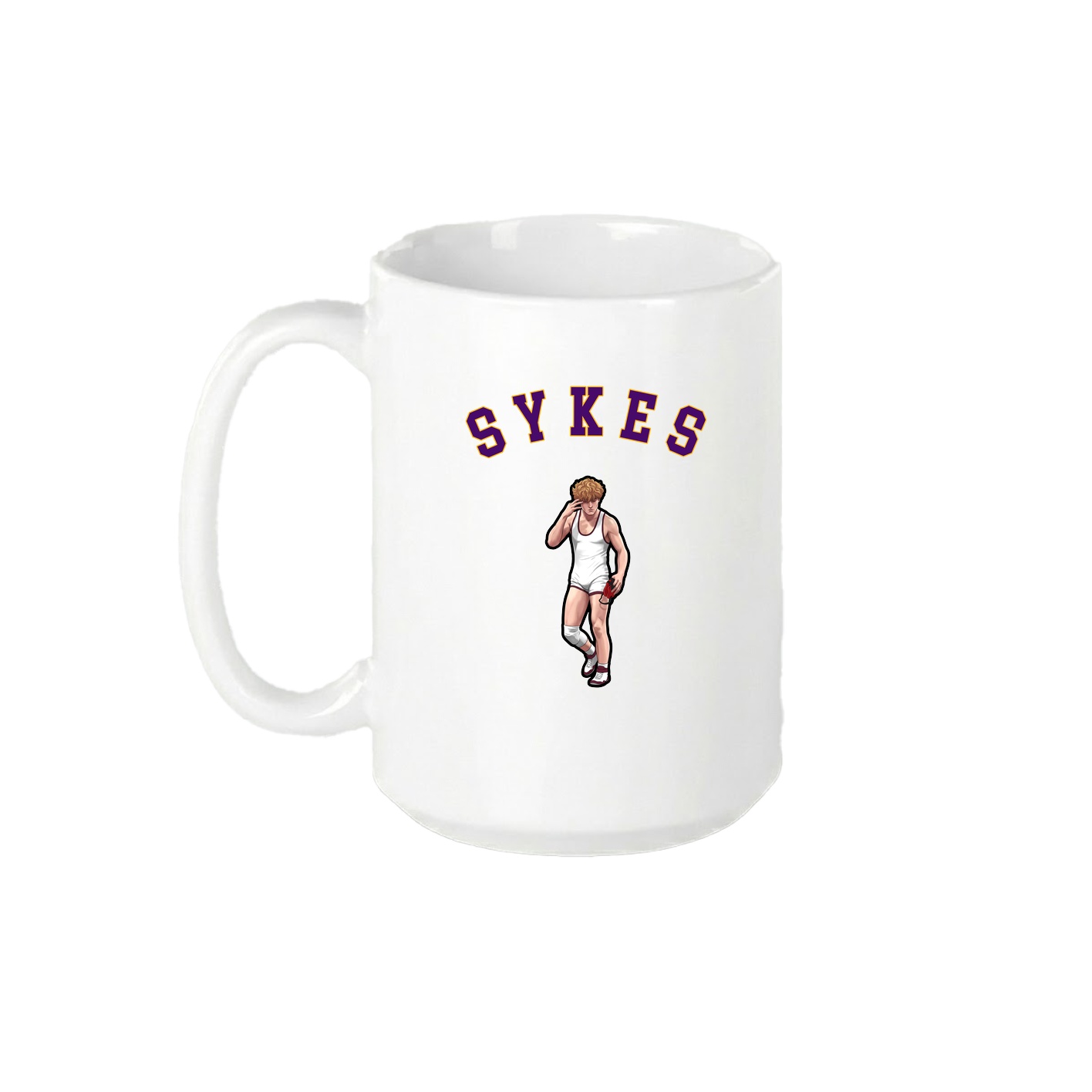 15oz Coffee Mug — Shirsey Arch in White