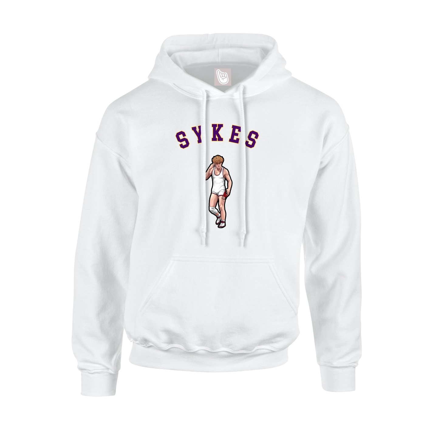 Hoodie — Shirsey Arch in White