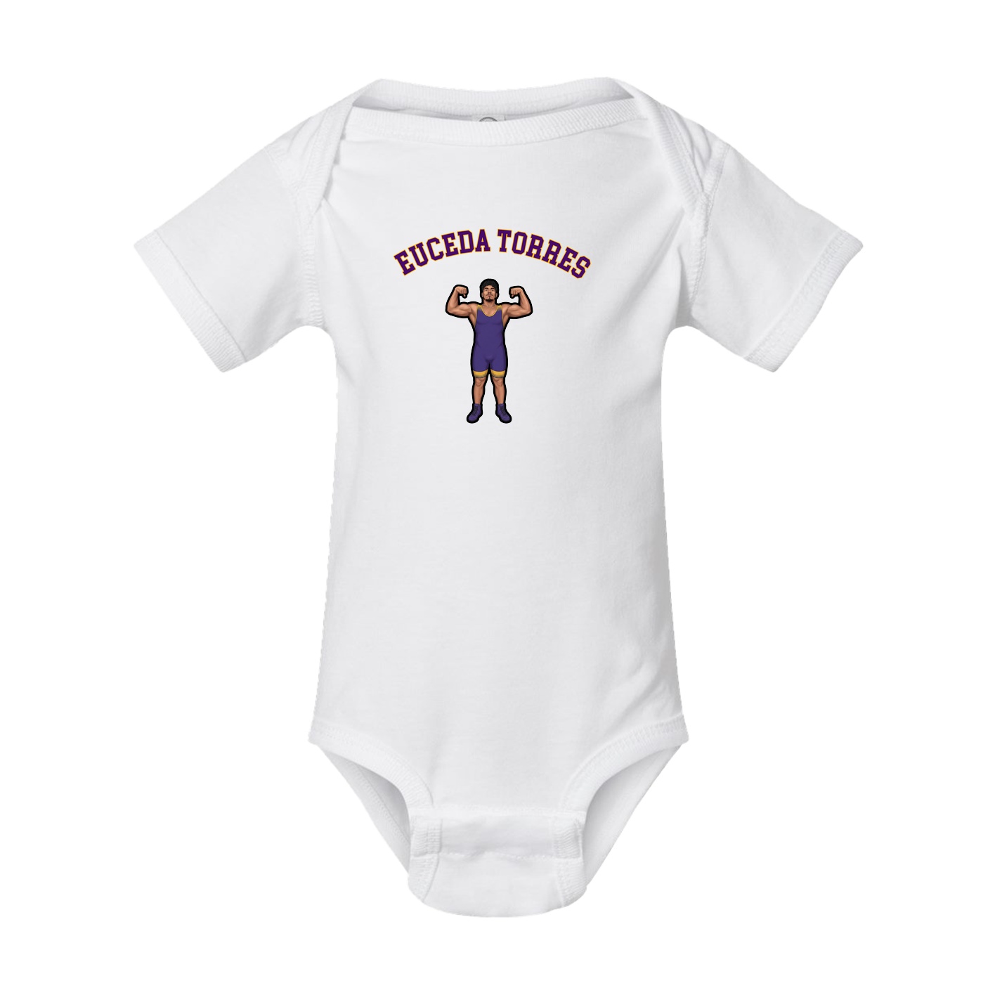 Baby Onesie — Shirsey Arch in White