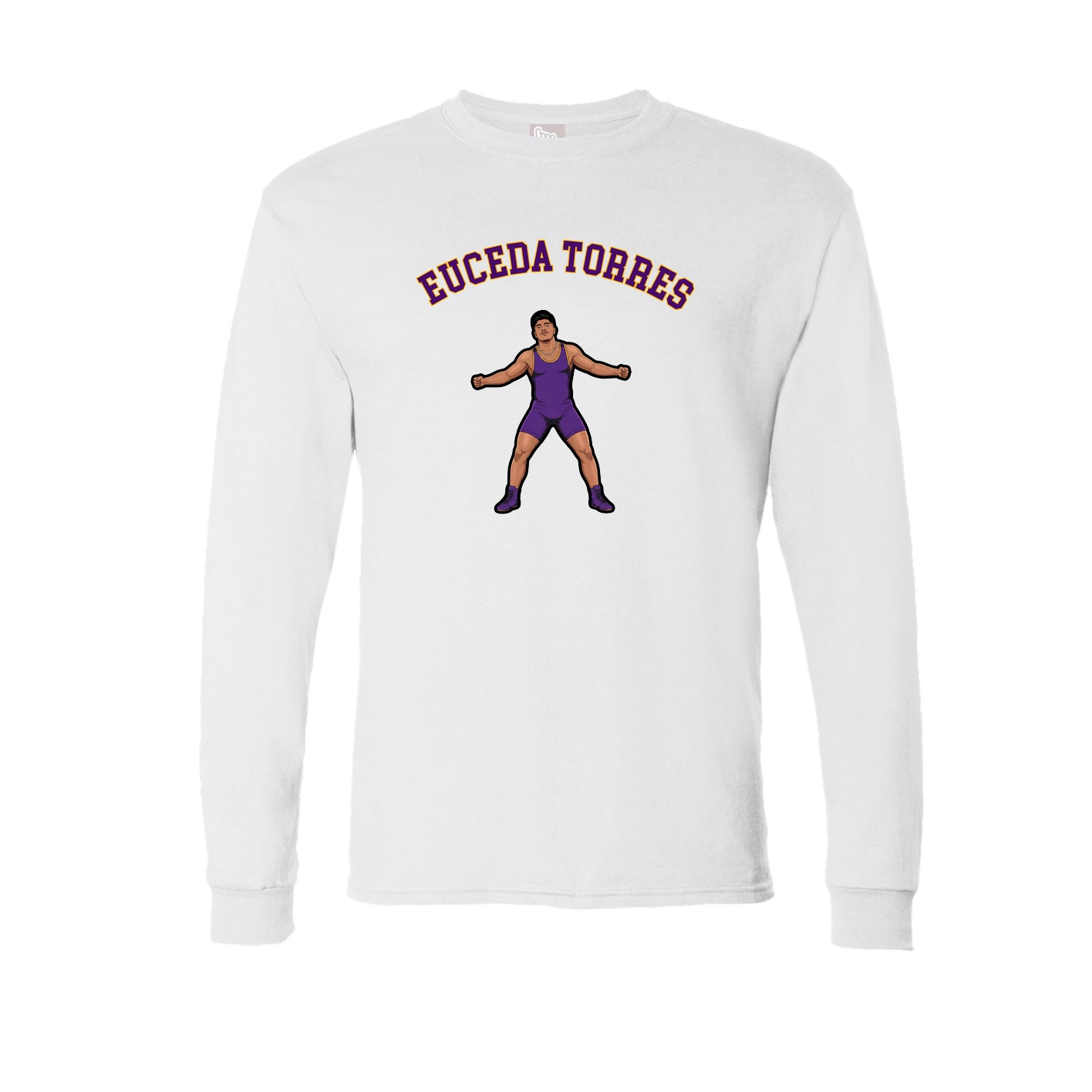 Long Sleeve Tee — Shirsey Arch in White