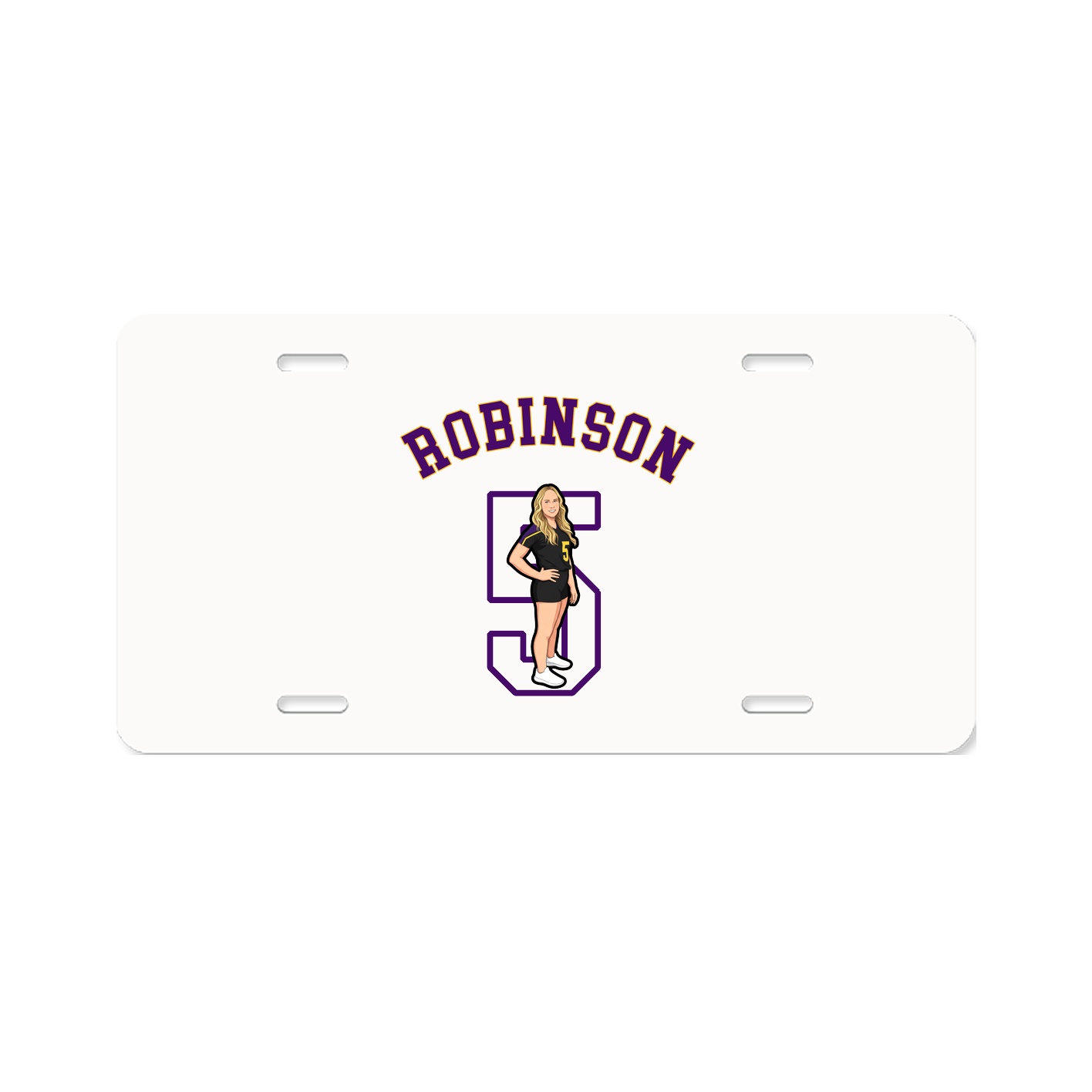 License Plate — Shirsey Arch in Classic