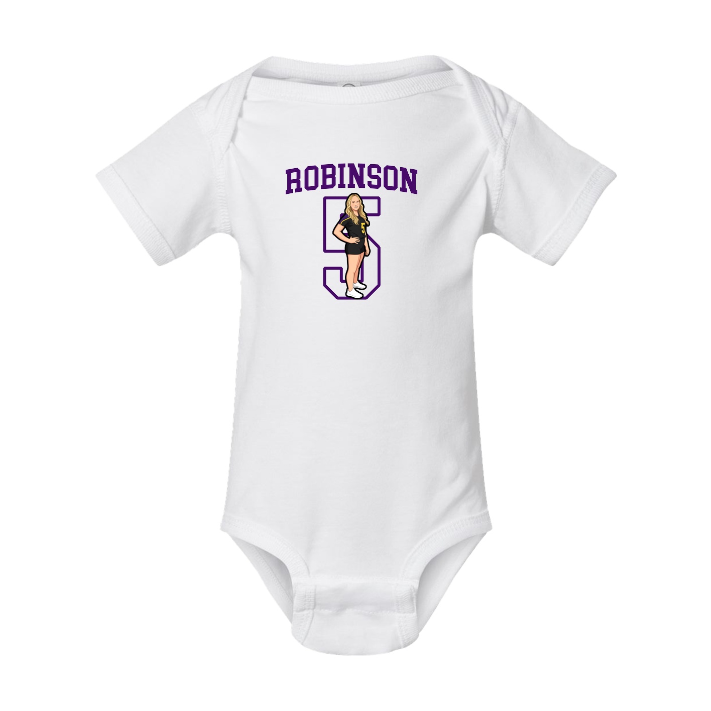 Baby Onesie — Shirsey in White