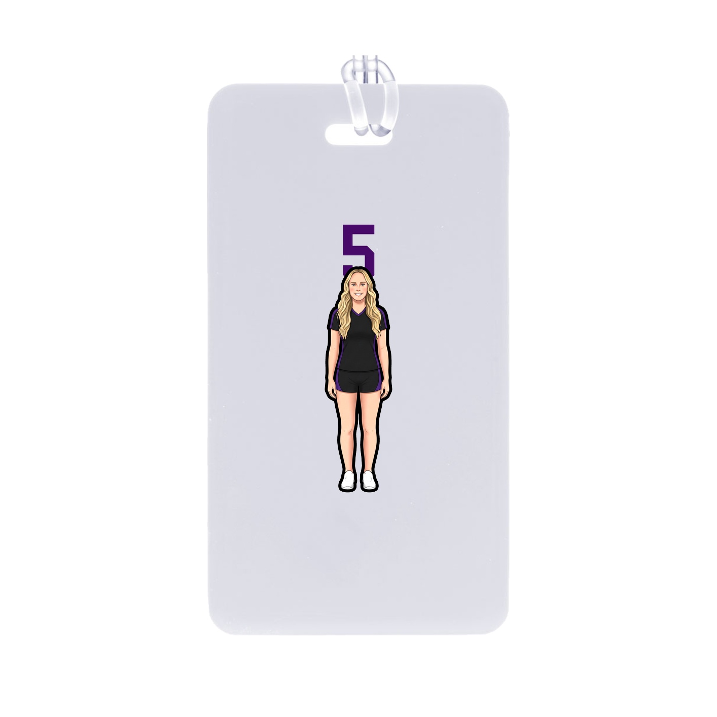 Bag Tag — Number Top in Classic