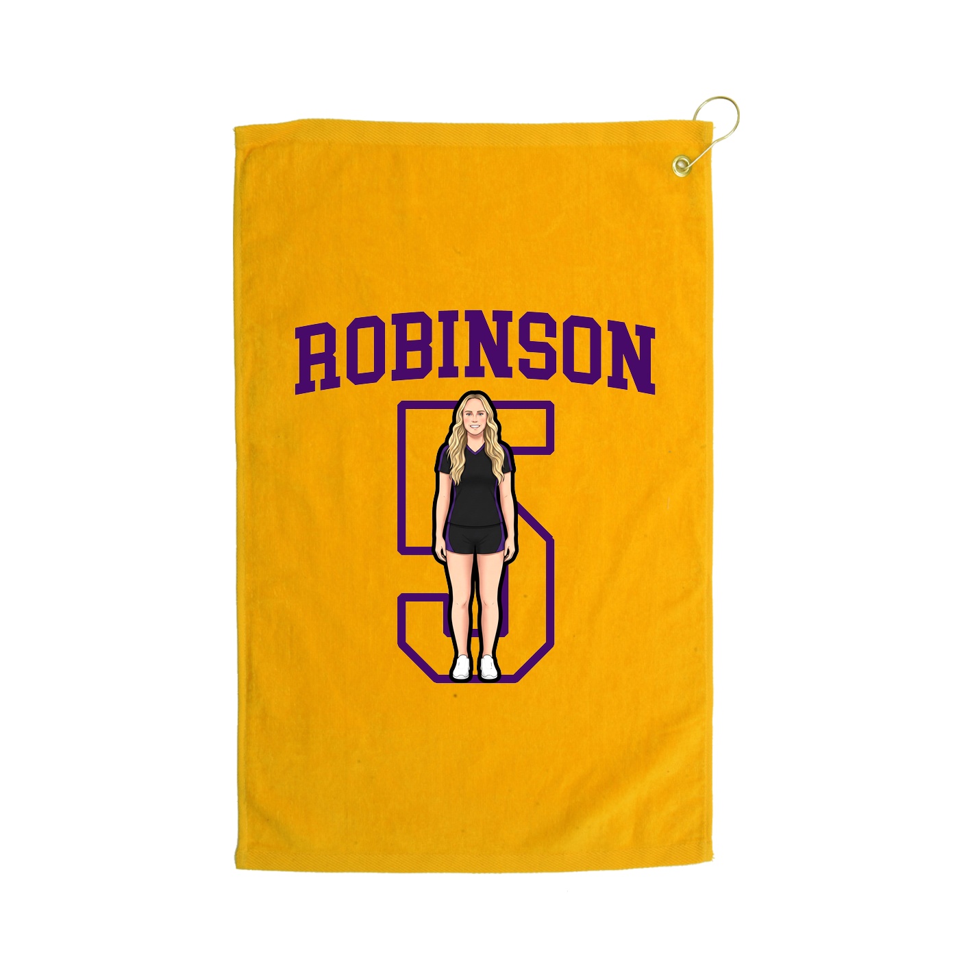 Terry Velour Golf Towel