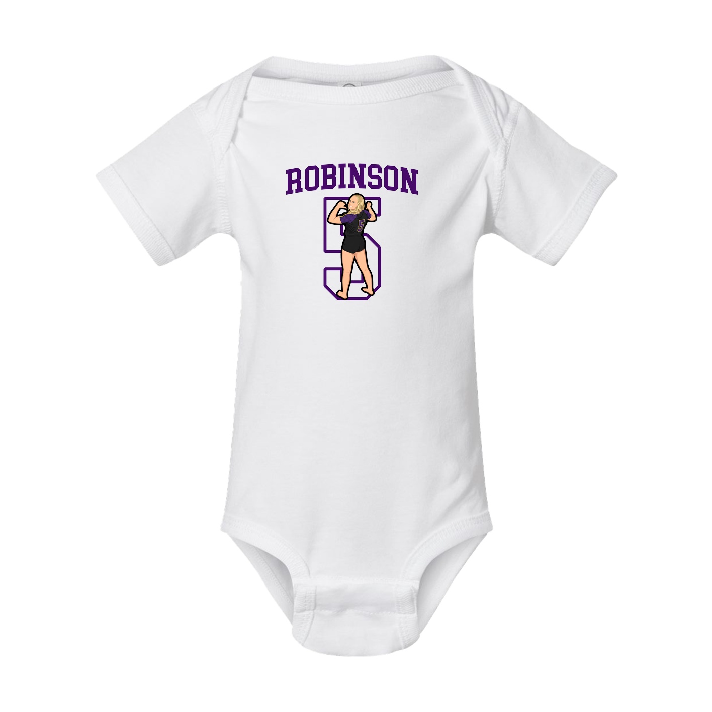 Baby Onesie — Shirsey in White