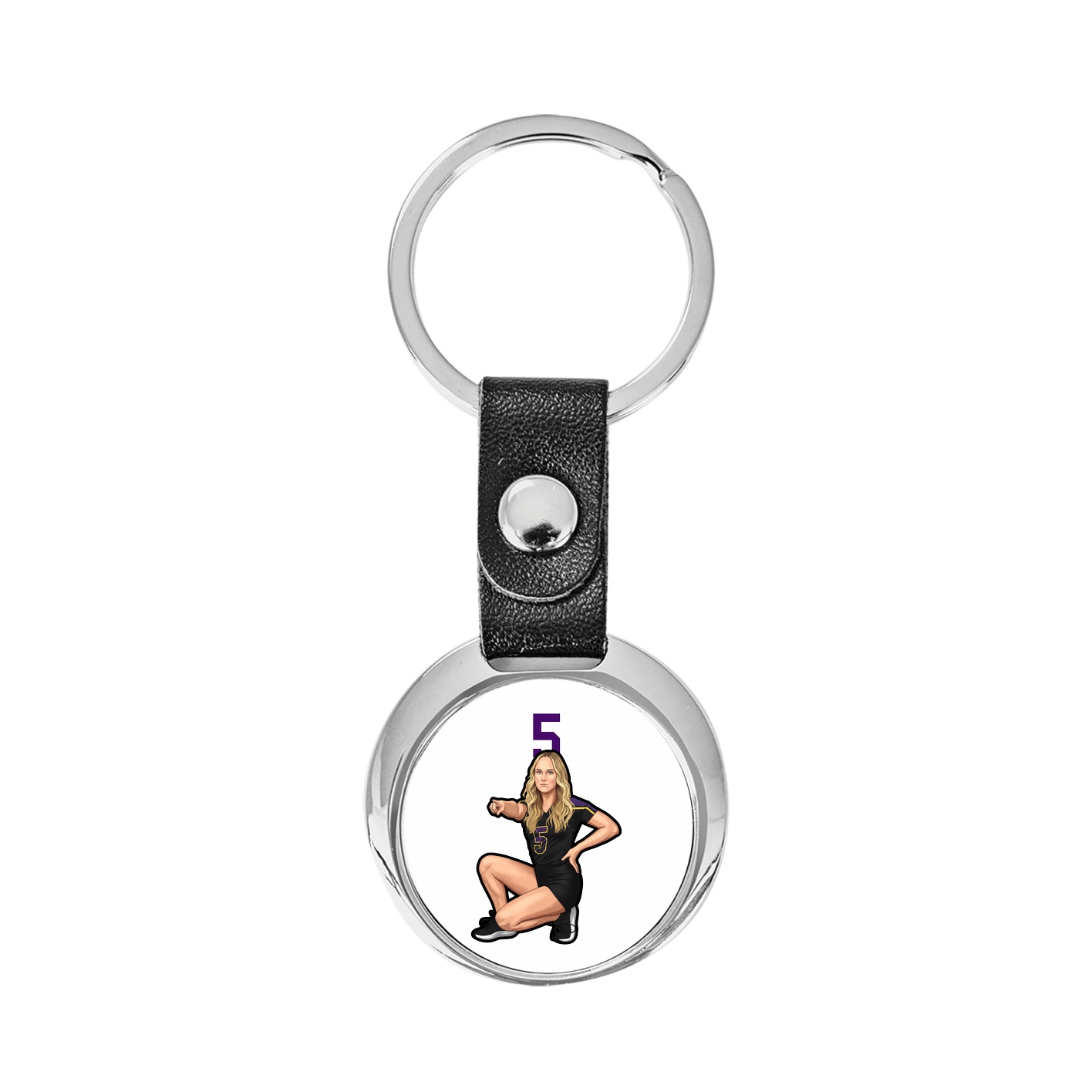 Key Chain — Number Top in Classic