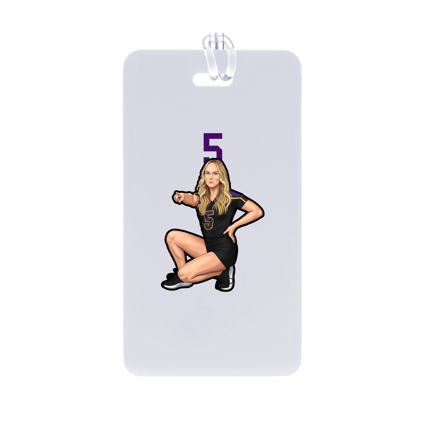 Bag Tag — Number Top in Classic