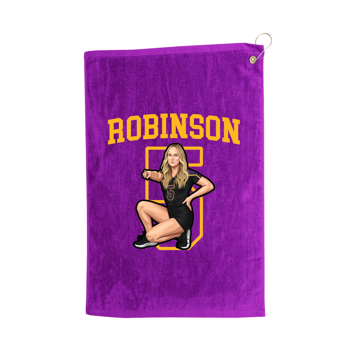 Golf Towel — Shirsey in Purple
