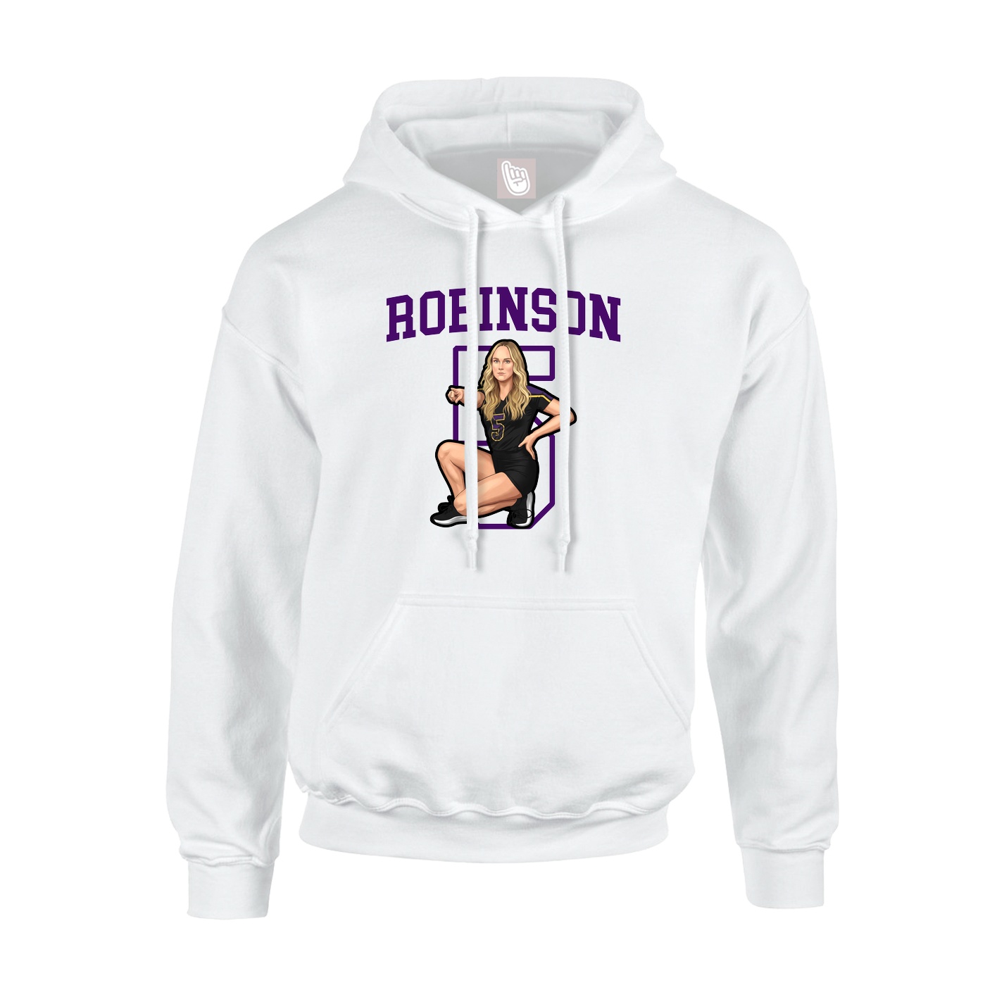Youth Hoodie — Shirsey in White