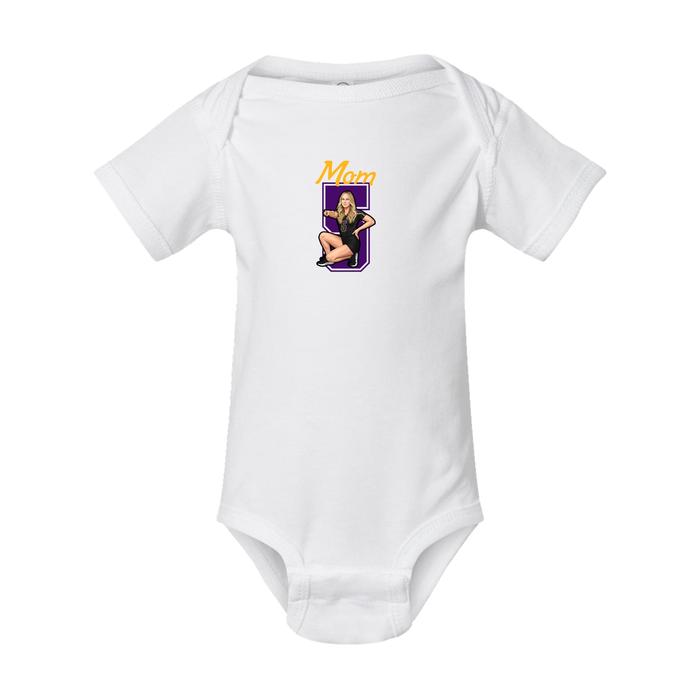 Baby Onesie — Mothers Day Shirsey in White