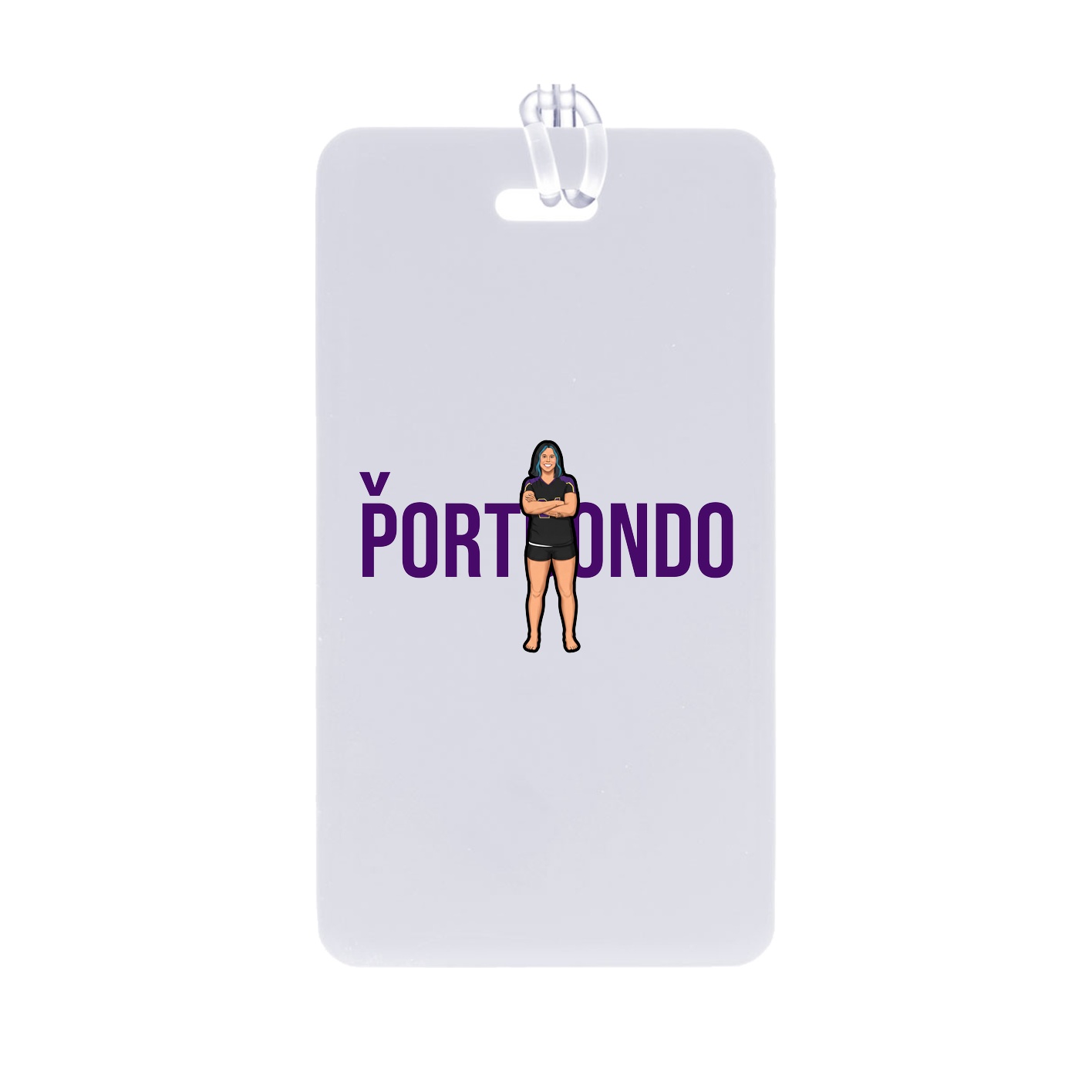 Bag Tag — Player Name in Classic