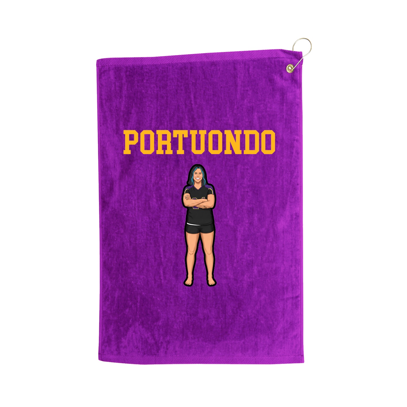 Golf Towel — Shirsey in Purple