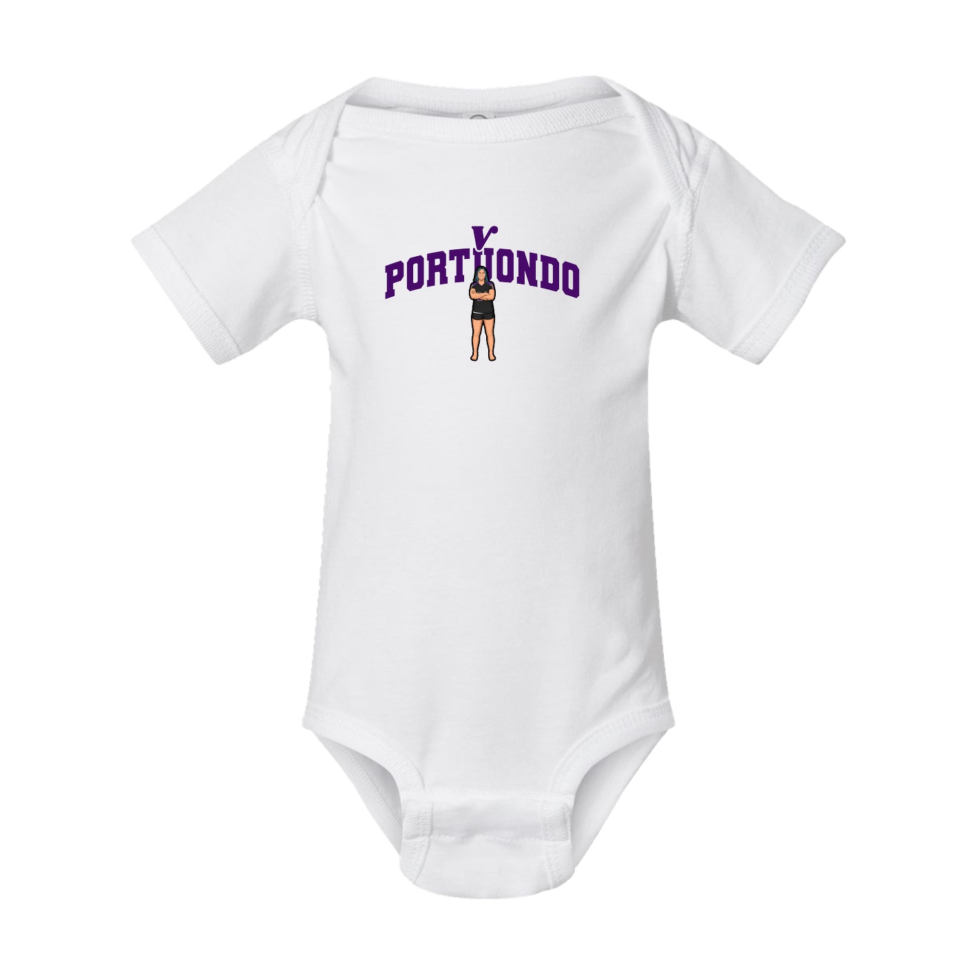 Baby Onesie — Signature Arch in White