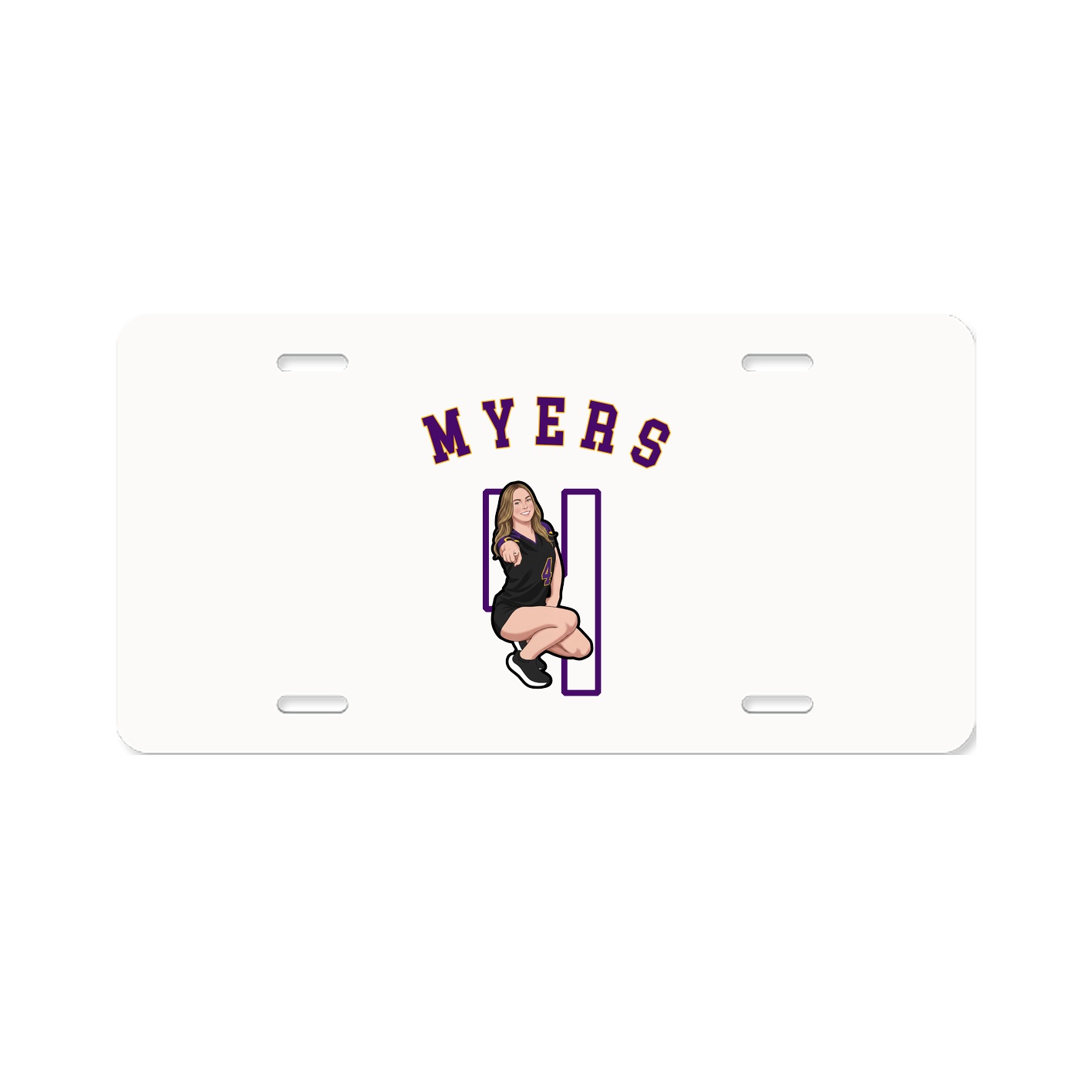 License Plate — Shirsey Arch in Classic