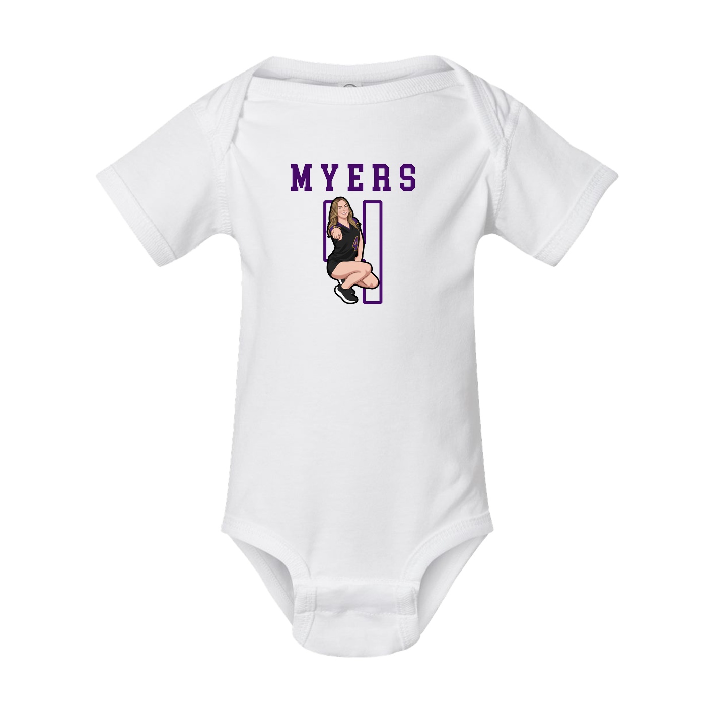 Baby Onesie — Shirsey in White