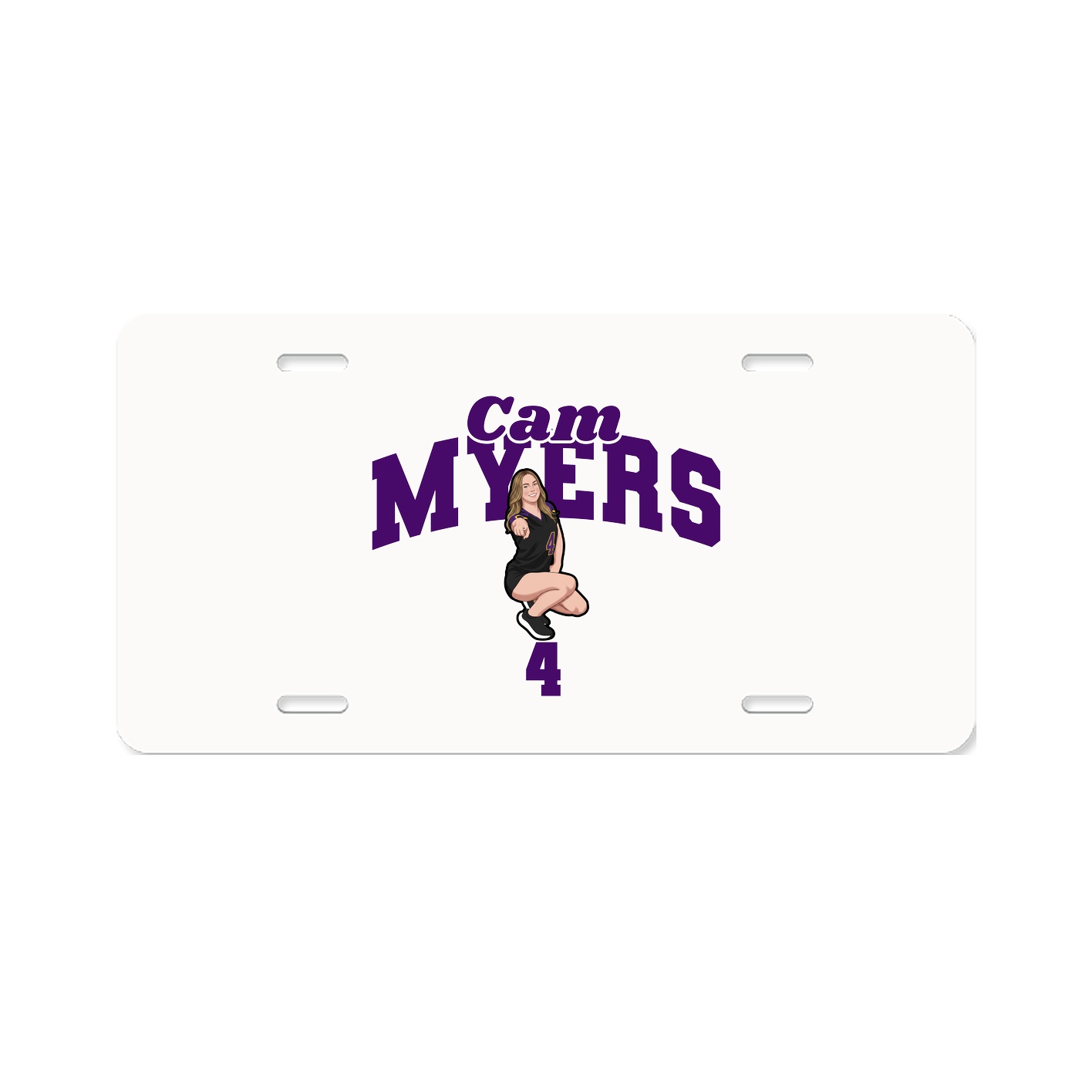 License Plate — Signature Arch in Classic
