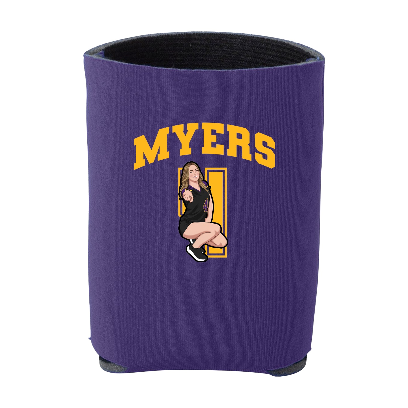 Can Holder — Number in Purple