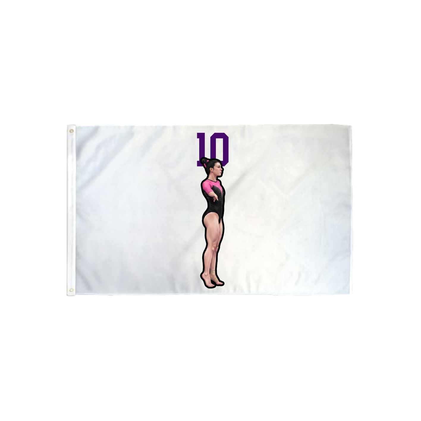 3x5 Flag — Number Top in Classic