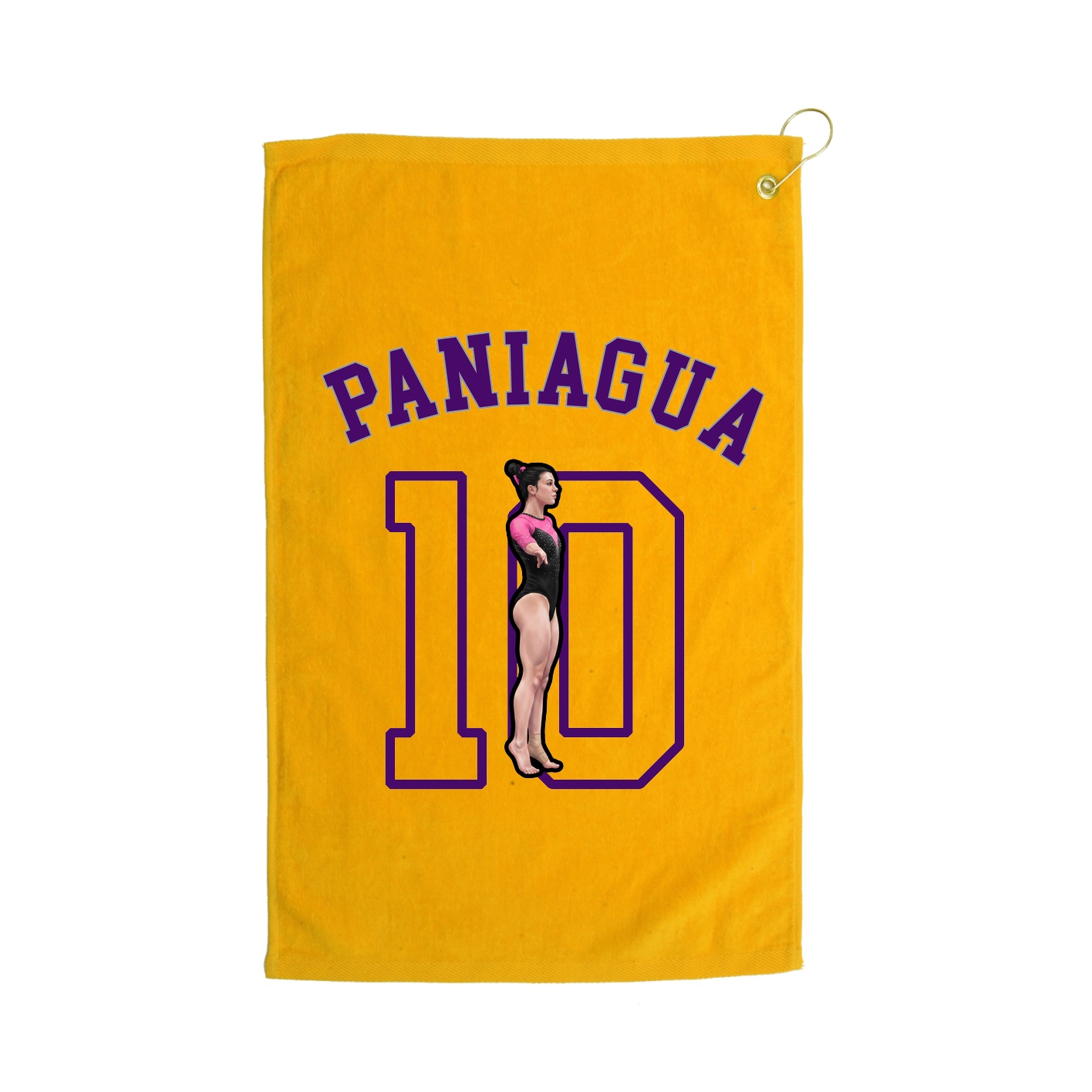 Golf Towel — Shirsey Arch in Gold