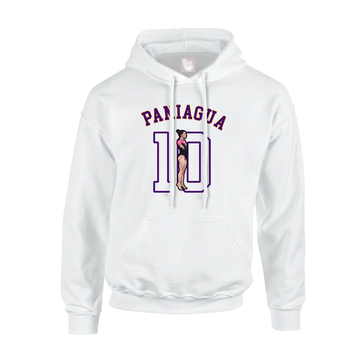 Hoodie — Shirsey Arch in White