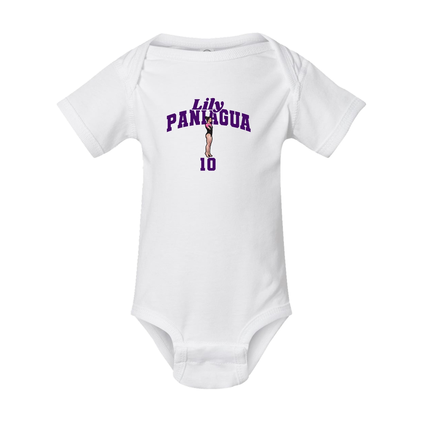 Baby Onesie — Signature Arch in White