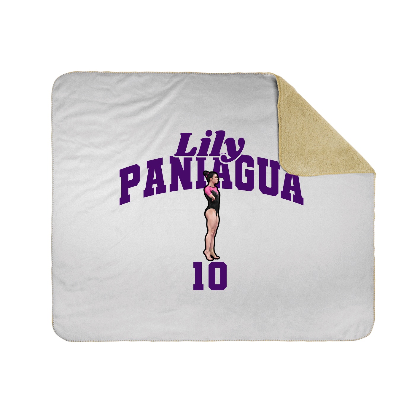 Throw Blanket — Signature Arch in White