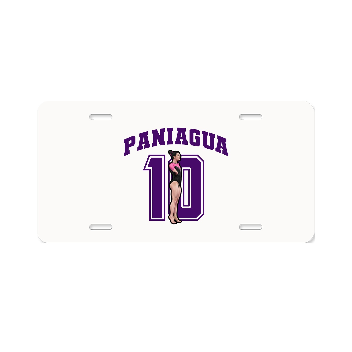 License Plate — Number in Classic