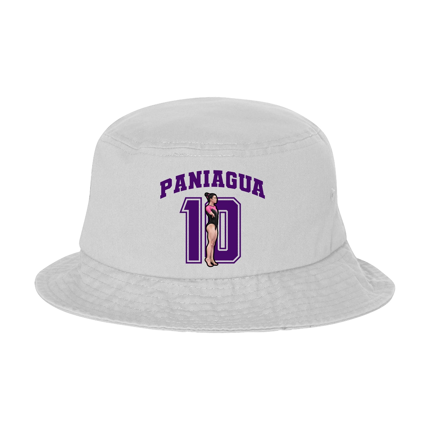 Bucket Cap — Number in White