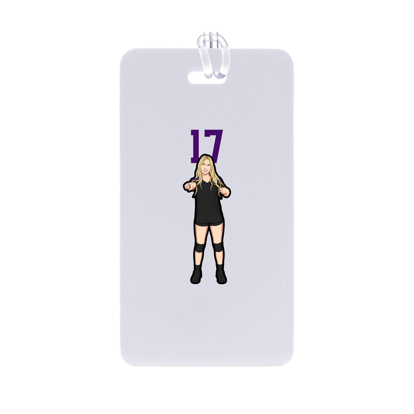 Bag Tag — Number Top in Classic