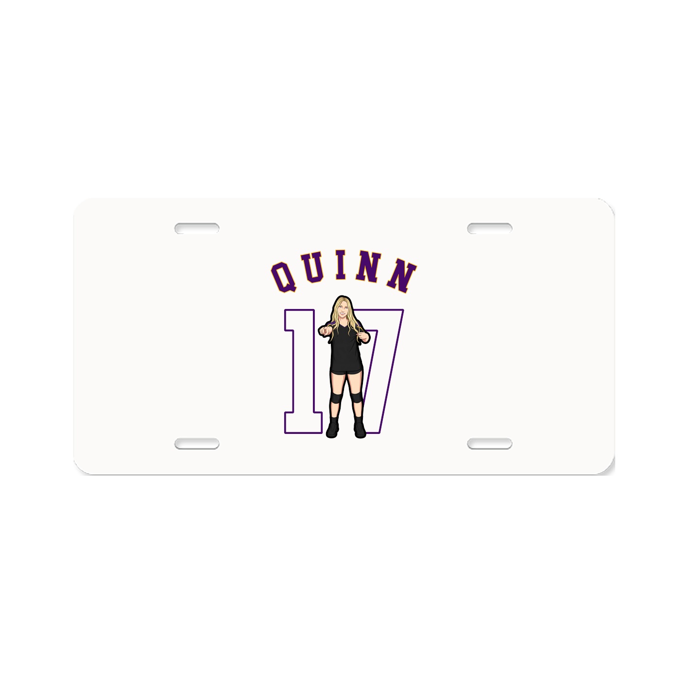 License Plate — Shirsey Arch in Classic