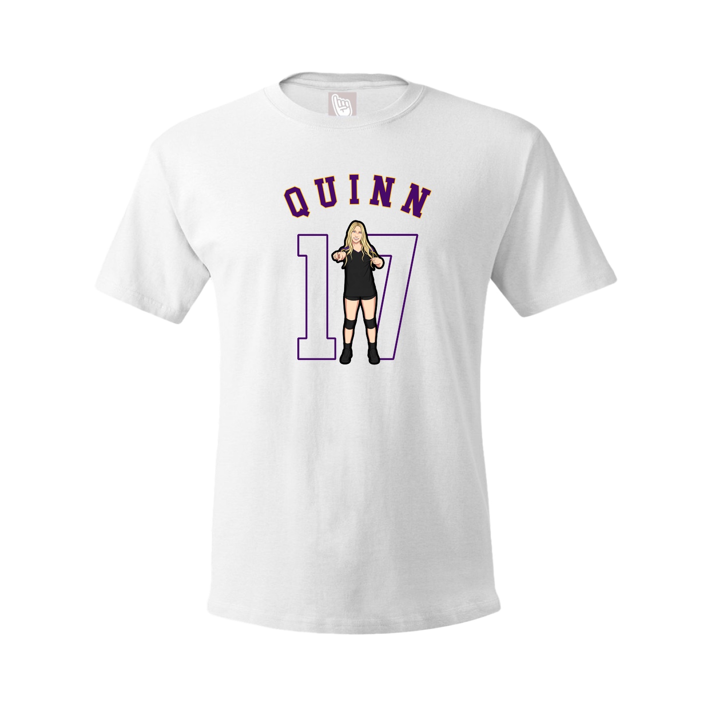 Tee — Shirsey Arch in White