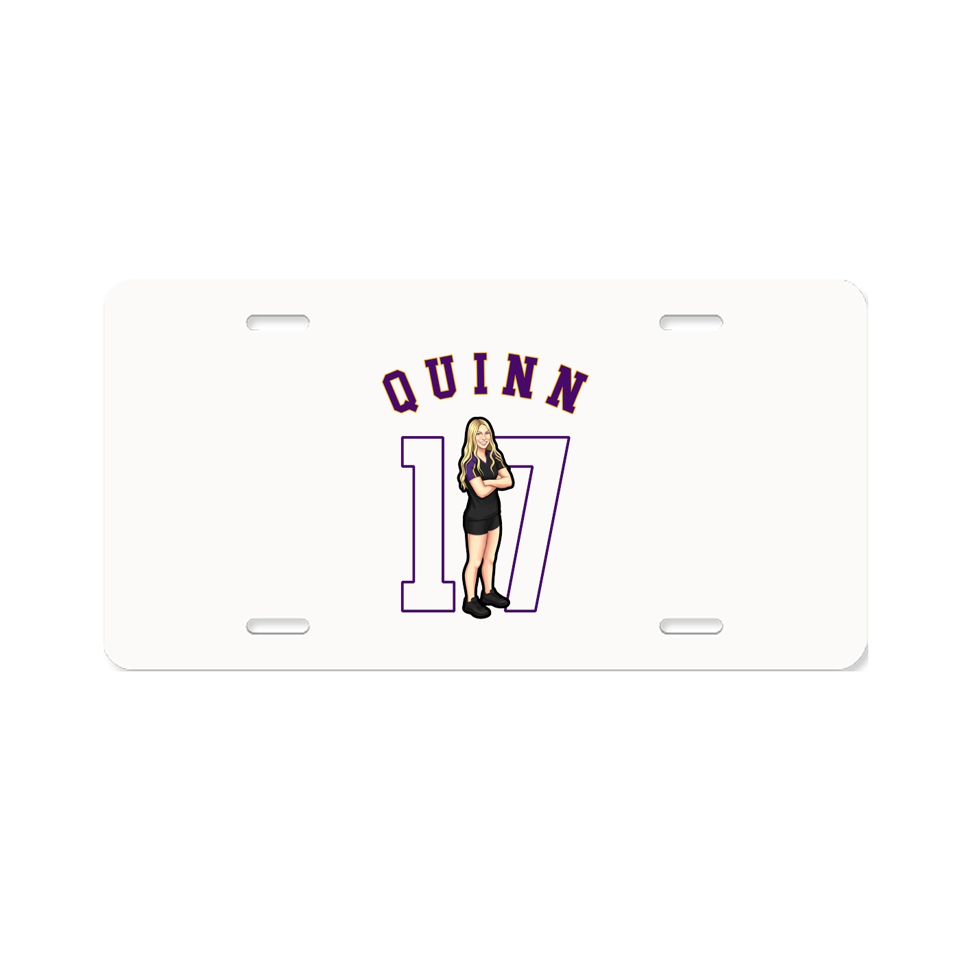 License Plate — Shirsey Arch in Classic