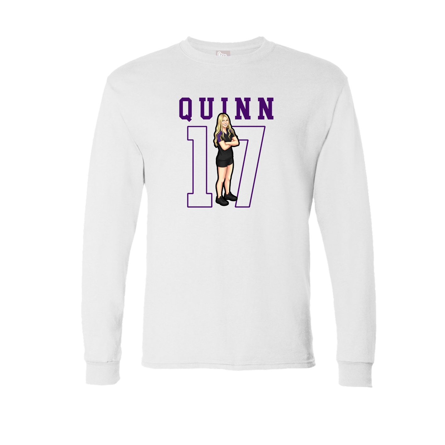 Long Sleeve Tee — Shirsey in White