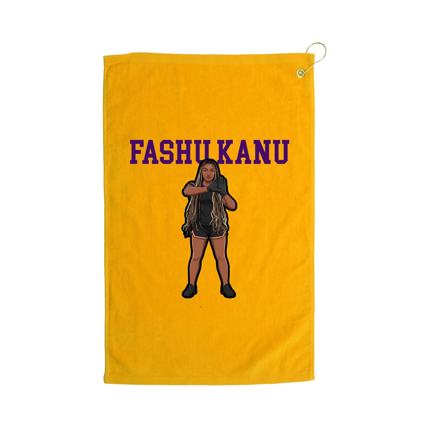 Golf Towel — Shirsey in Gold