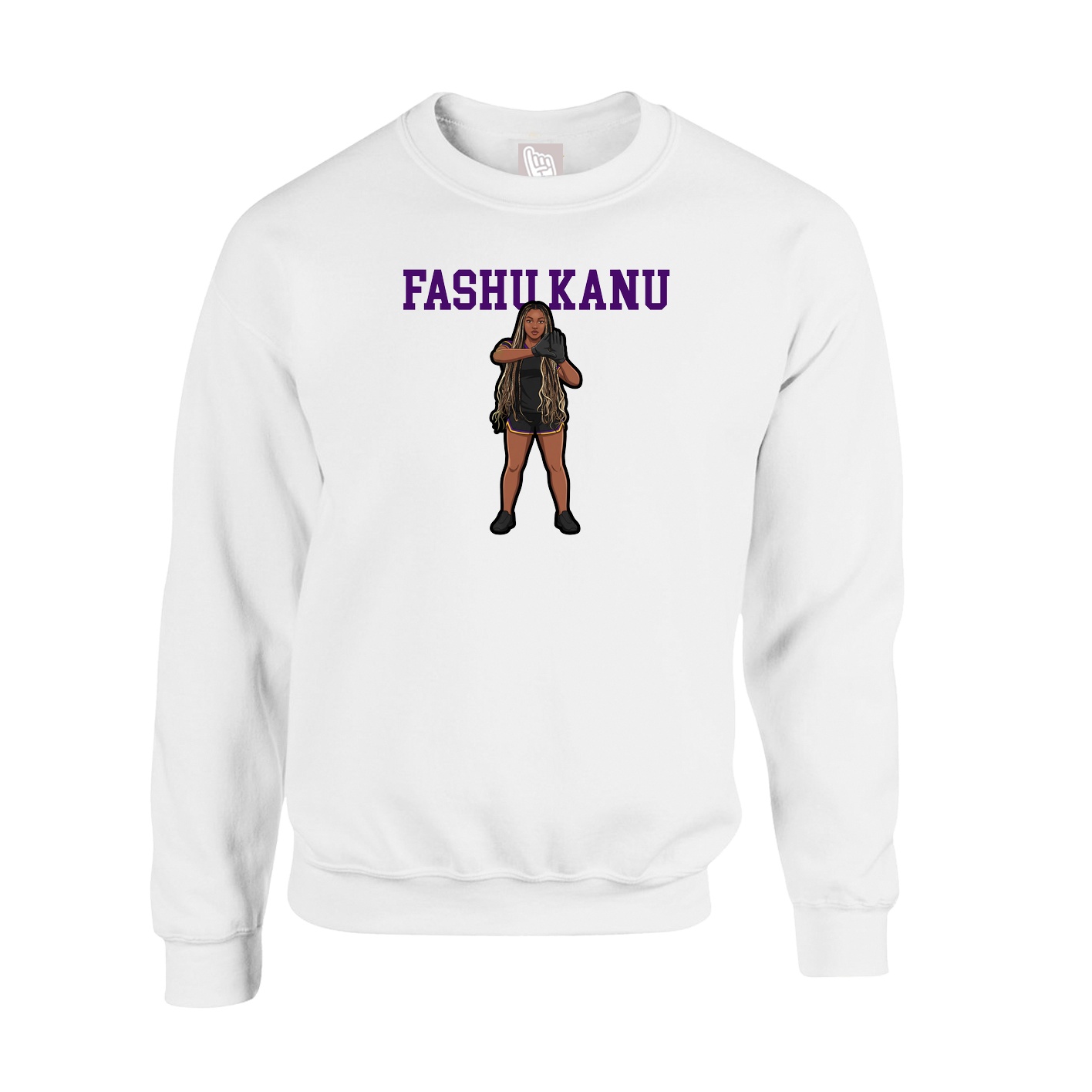 Fleece Crew — Shirsey in White