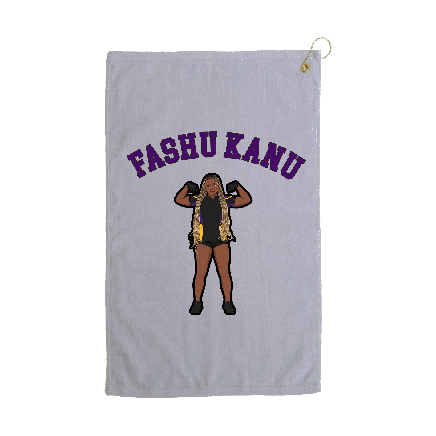 Golf Towel — Shirsey Arch in Grey