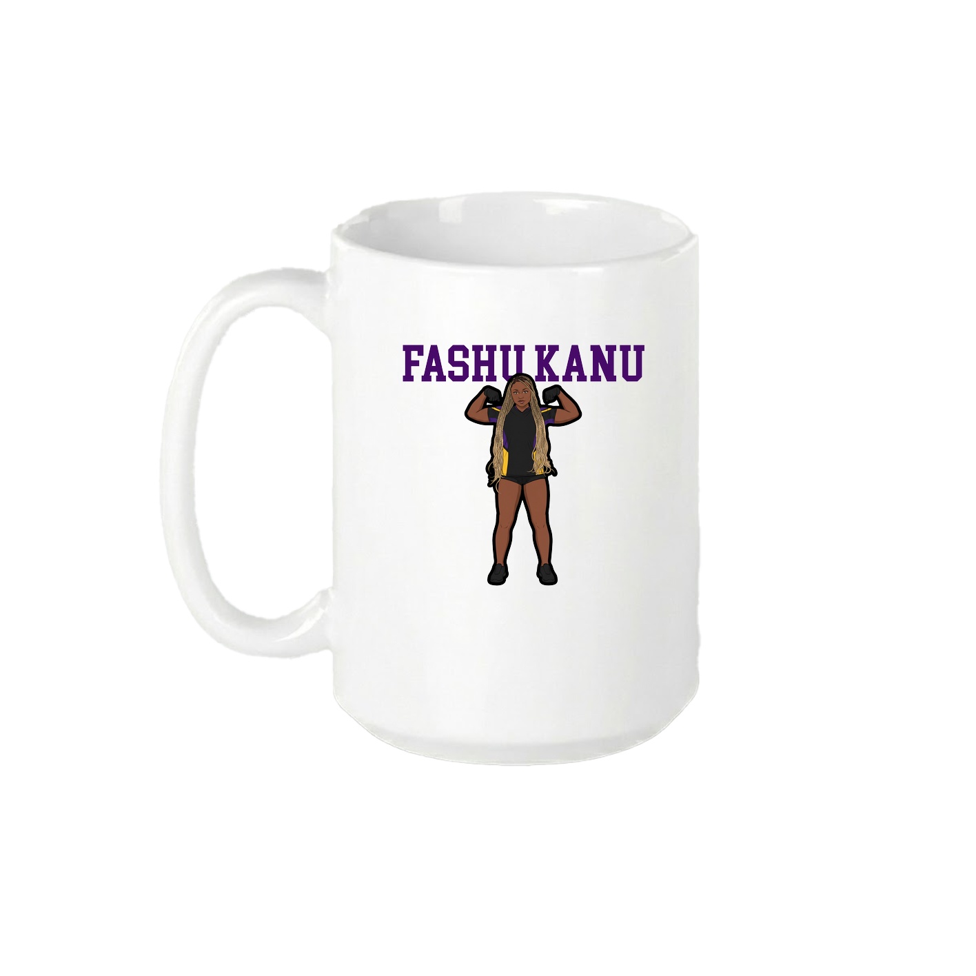 15oz Coffee Mug — Shirsey in White