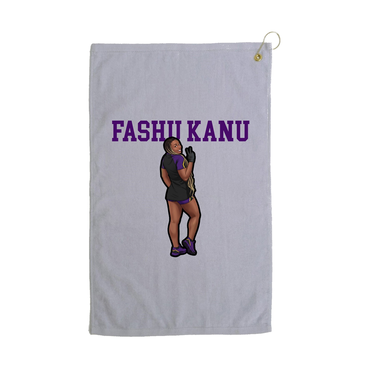 Golf Towel — Shirsey in Grey