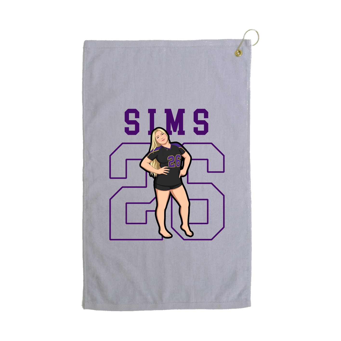Golf Towel — Shirsey in Grey