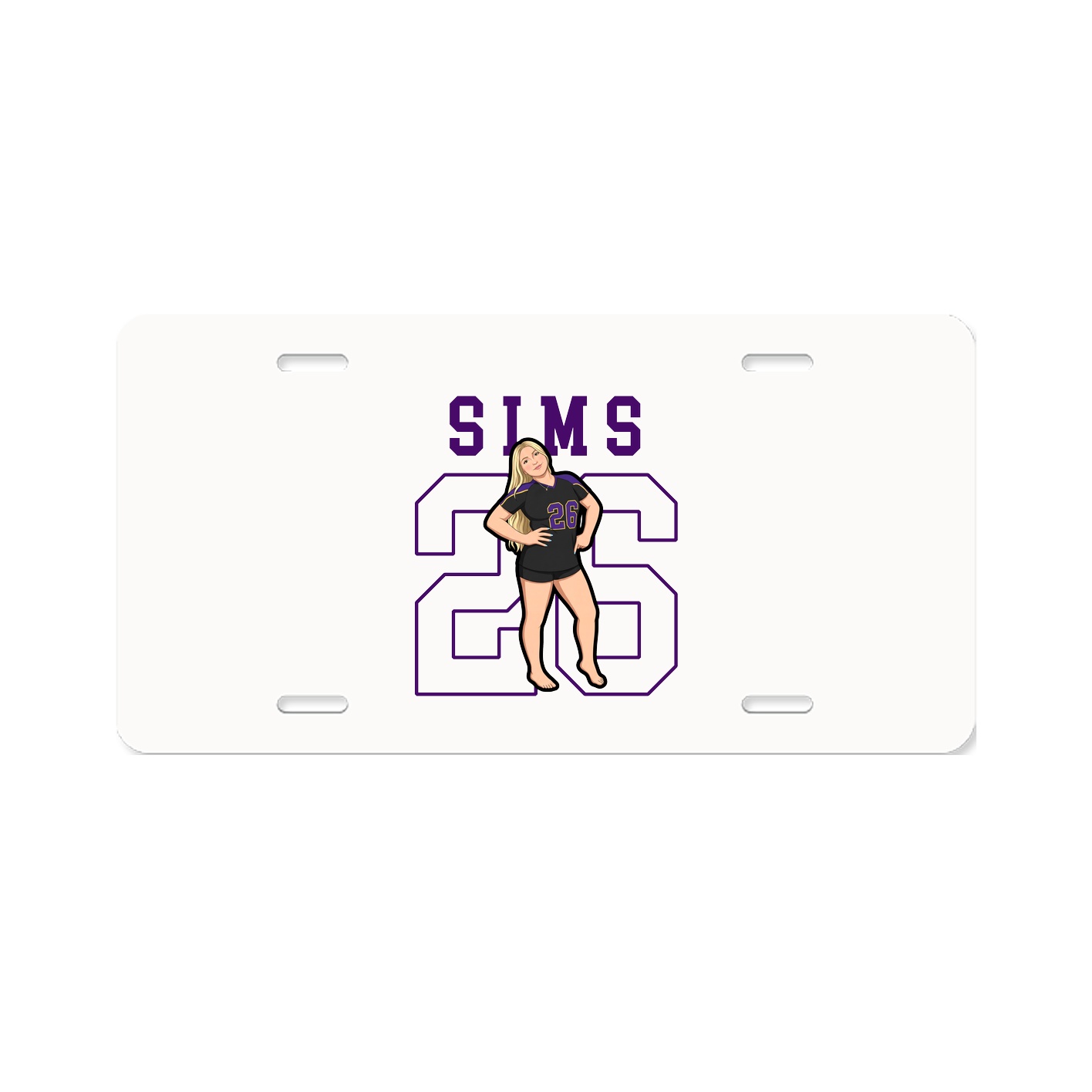 License Plate — Shirsey in Classic