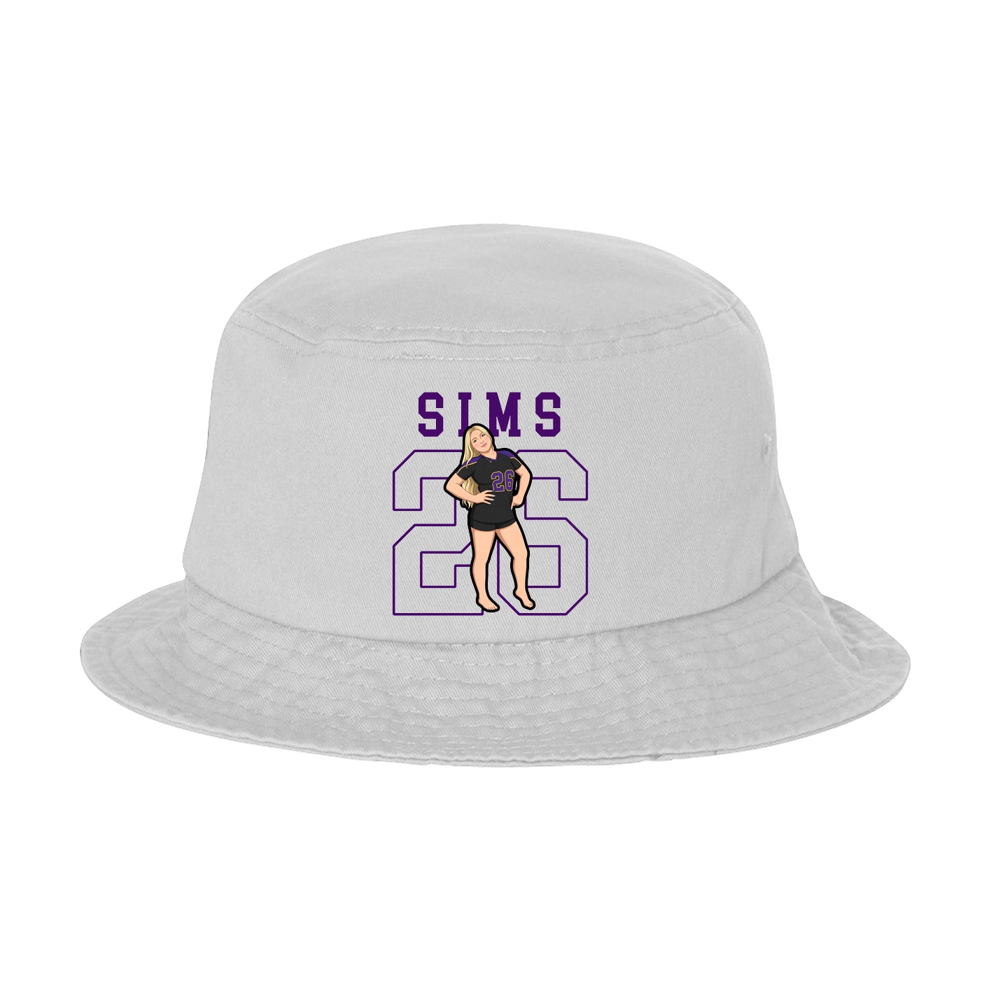Bucket Cap — Shirsey in White